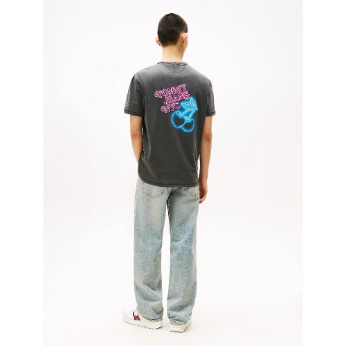 Tommy Hilfiger Ανδρική κοντομάνικη μπλούζα Back Graphic Crew Neck T-Shirt